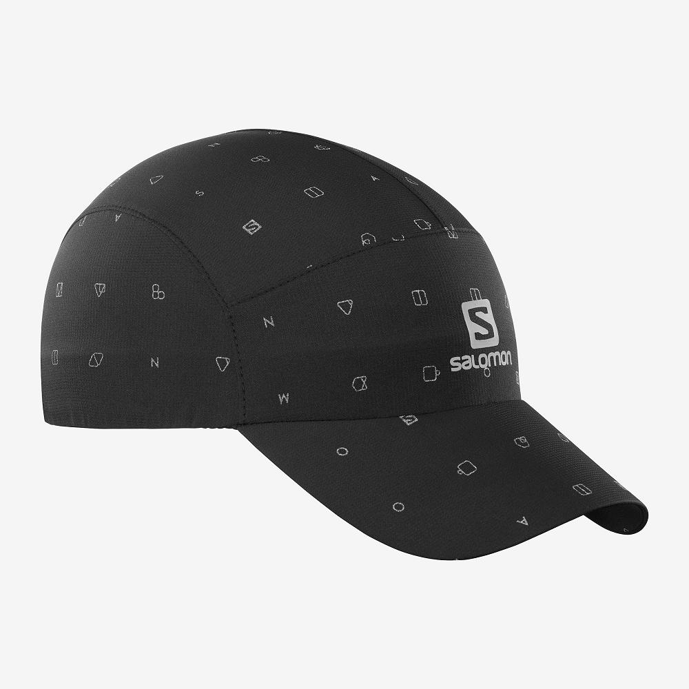 Gorras Salomon Hombre Negras - Salomon Argentina REFLECTIVE ,872651-ZIL